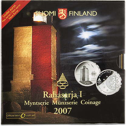 2007 FINLAND RAHASARJA I 9-COIN SET