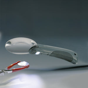 LIGHTHOUSE READ MAGNIFIER - 2.5X MAGNIFICATION WITH LIGHT 90MM
