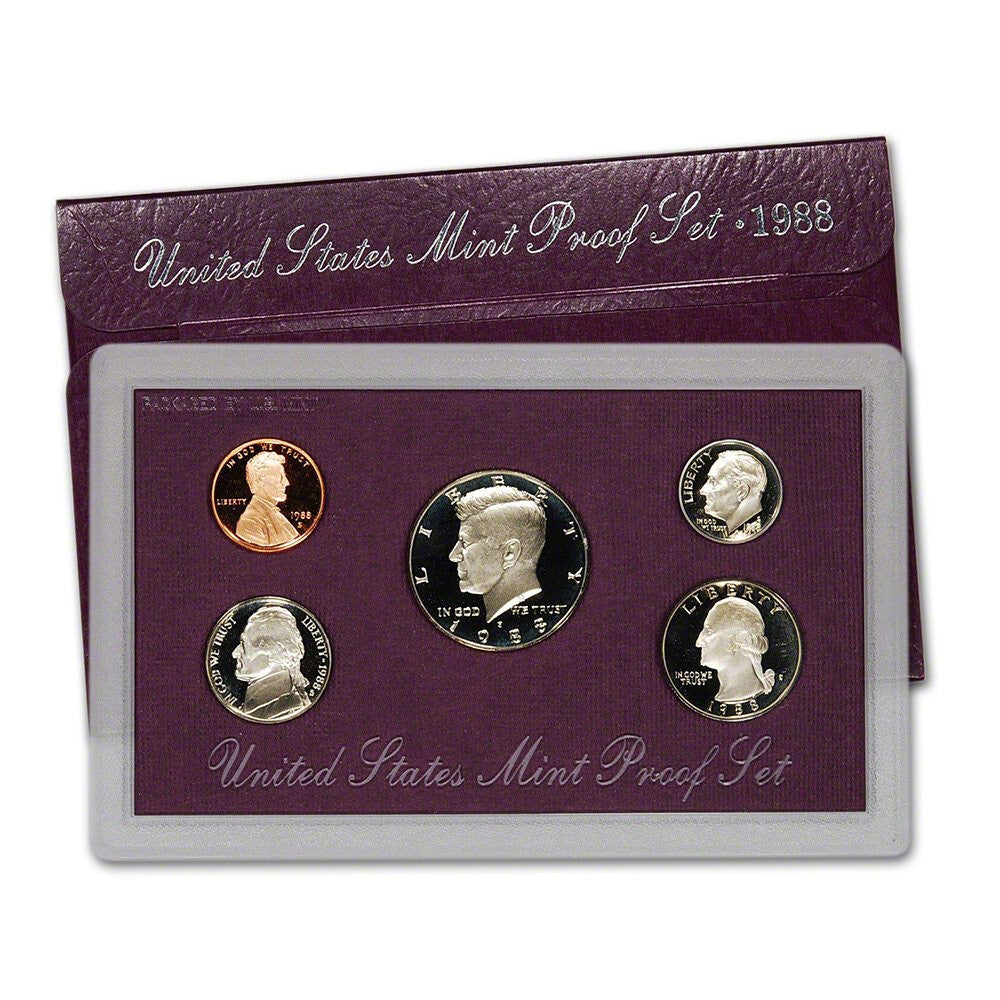 1988 UNITES STATES MINT PROOF SET