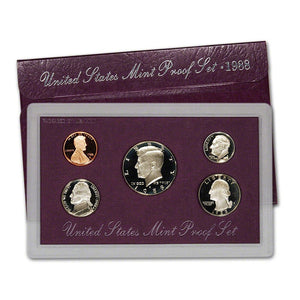 1988 UNITES STATES MINT PROOF SET