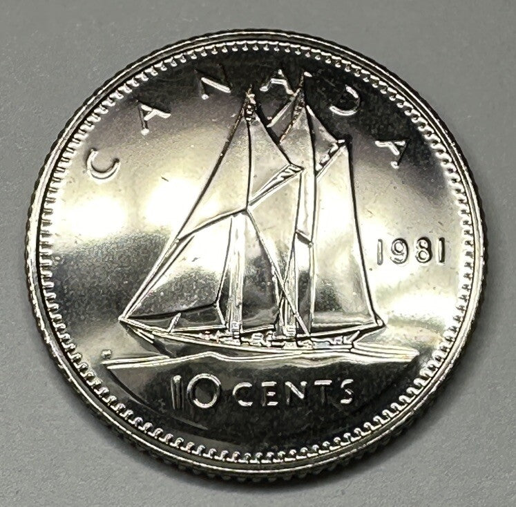 1981 10-CENT WRAP ROLL