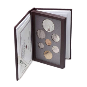 SALE - 1995 DOUBLE DOLLAR PROOF SET (LIMITED EDITION) (SLIGHT TONING)
