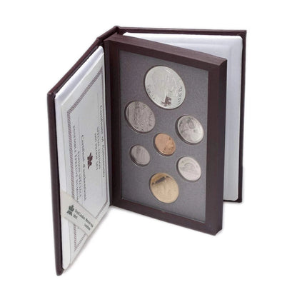 SALE - 1995 DOUBLE DOLLAR PROOF SET (LIMITED EDITION) (SLIGHT TONING)
