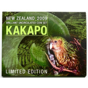 2009 LIMITED EDITION NEW ZEALAND BRILLIANT UNCIRCULATED COIN SET