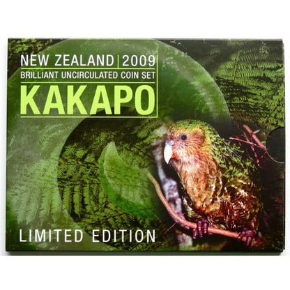 2009 LIMITED EDITION NEW ZEALAND BRILLIANT UNCIRCULATED COIN SET