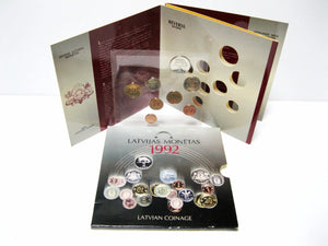 1992 LATVIAN COIN SET