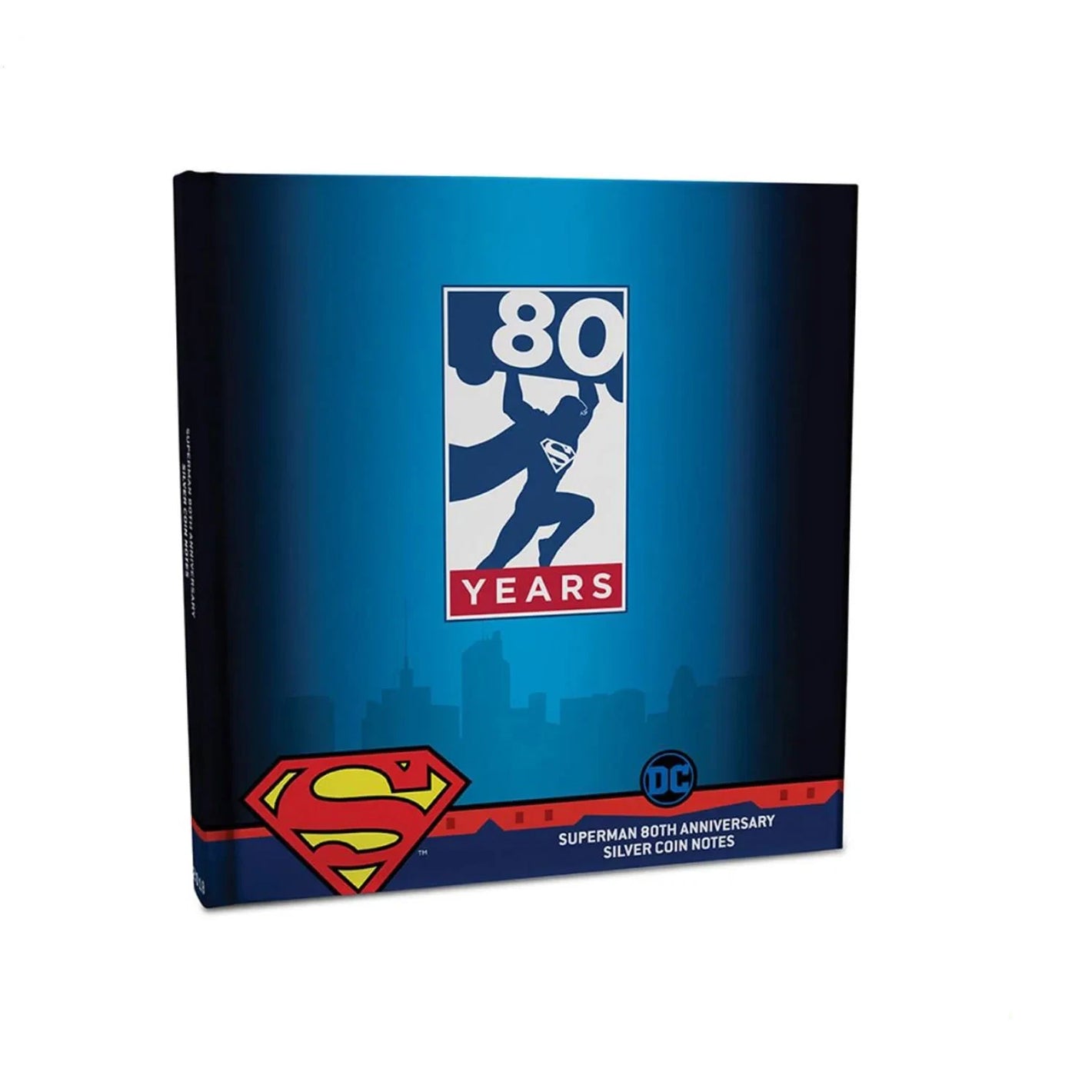 SUPERMAN 80TH ANNIVERSARY SILVER COIN NOTES