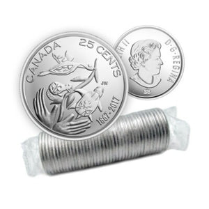 2017 25-CENT HOPE FOR THE FUTURE NON-COLOURED ROLL