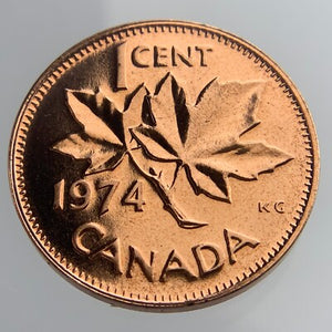 1974 1-CENT WRAP ROLL