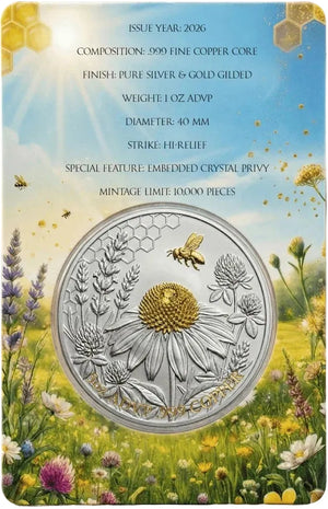 2026 BEE YOURSELF FINE COPPER ROUND
