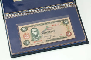 1976 BANK OF JAMAICA "SERIES 1976" BANK NOTES
