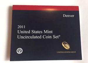 2011 UNITED STATES MINT UNCIRCULATED COIN SET (DENVER)