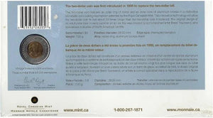 2005 OFFICIAL FIRST DAY TWO-DOLLAR COIN