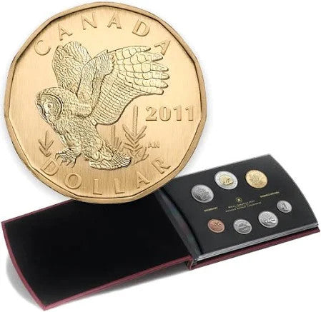 2011 SPECIMEN SET OF CANADIAN COINAGE