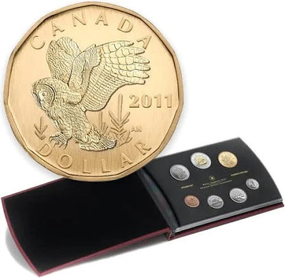 2011 SPECIMEN SET OF CANADIAN COINAGE