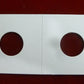 CARDBOARD 2x2 COIN HOLDER - 20 PACK - CENT OR DIME SIZE