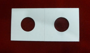 CARDBOARD 2x2 COIN HOLDER - 100 PACK - NICKEL SIZE