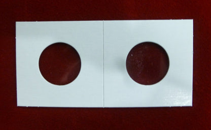 CARDBOARD 2x2 COIN HOLDER - 100 PACK - QUARTER SIZE