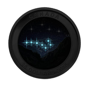 2015 1oz $25 STAR CHARTS - THE ETERNAL PURSUIT FINE SILVER COIN