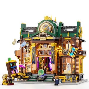 [PRE-ORDER] STEAMPUNK TIME RIFT LIBRARY LUMIBRICKS