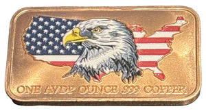 2024 1oz EAGLE RIDER COPPER COIN