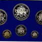 1975 COINAGE OF BARBADOS (8 COIN PROOF SET)