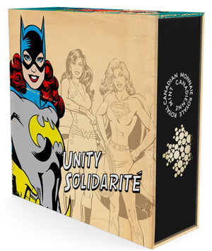 2015 1/2oz $10 DC COMICS™ ORIGINALS: UNITY FINE SILVER COIN