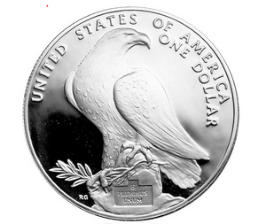 1984 US OLYMPIC SILVER DOLLAR