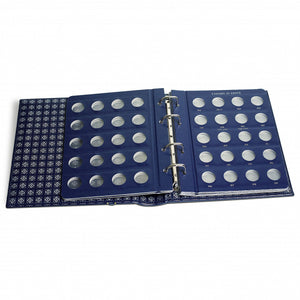 VISTA CANADIAN COIN BINDER WITH SLIP COVER - 25 CENT (BLANK - NO DATES)