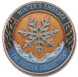 5oz WINTER'S EMBRACE FINE COPPER ROUND